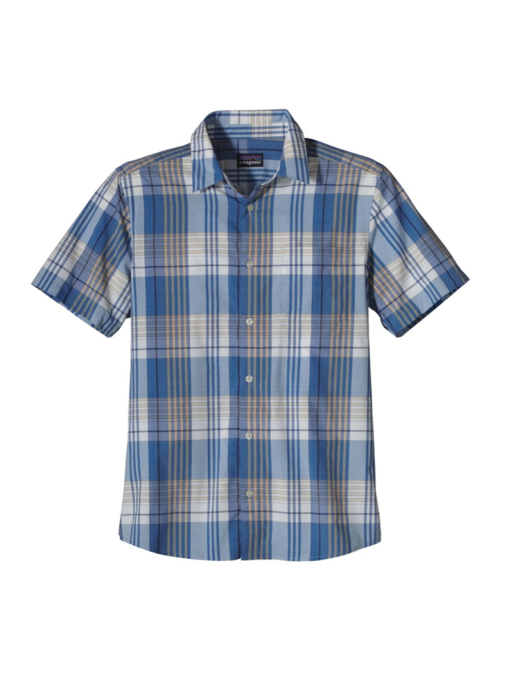 Men's Patagonia M's Gone Again Shirt  Plaid Casual Button Down Shirt S
